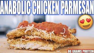 ANABOLIC CHICKEN PARMESAN | High Protein Bodybuilding Air Fryer Recipe