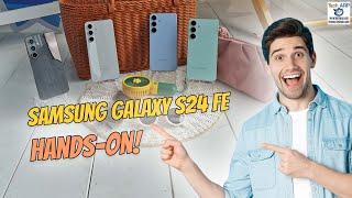 Samsung Galaxy S24 FE Hands-On Preview In All 4 Colours!