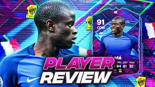 91 FLASHBACK KANTE SBC PLAYER REVIEW! | FC 24 Ultimate Team