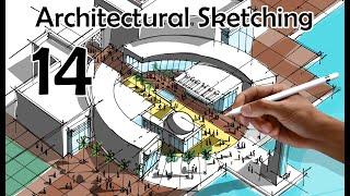 Architectural Sketching 014