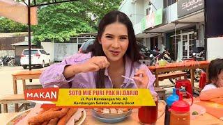 Soraya Rasyid Nyicipin Nikmatnya Soto Mie Puri Hj  Darjo | MAKAN RECEH (07/06/24)