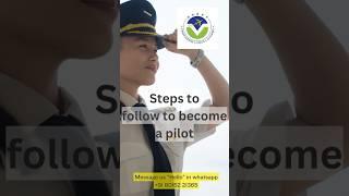 Become a Pilot ‍️#pilot #becomeapilot #flyhigh #pilottraining #aviation