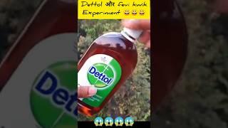 || Fevi kwik + Dettol का experiment ।। #shorts #facts