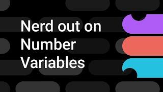 Learn how to use Number Variables in Figma Prototypes | Figma Bites,