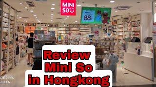 TOUR MINISO IN HONGKONG#SALSABELA#VLOG