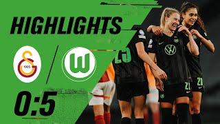 Becks mit dem Hattrick | UWCL | Highlights | Galatasaray Istanbul - VfL Wolfsburg