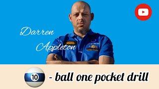 10-ball one pocket Drill | PATTERN PLAY