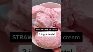 Homemade strawberry ice cream recipe #strawberryicecreamrecipe