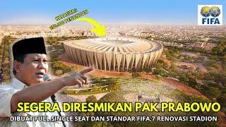 MAKIN BERKELAS‼️LINTASAN LARI DIHILANGKAN,ANTI JADUL,UPDATE RENOVASI 7 STADION DI INDONESIA,GBK