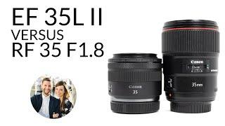 Canon EF 35mm f/1.4L USM II Review and Canon RF 35mm f/1.8 IS STM Macro Comparison