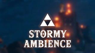 Zelda | Stormy Citadel Ruins | Ambience [10 Hours]