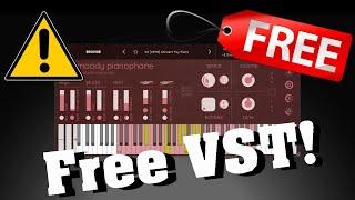 【New Free VST!】Great Xylophone & Piano Synth VST! Moody Pianophone, Black Chai Audio