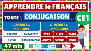 Apprendre TOUTE la CONJUGAISON du CE1 !