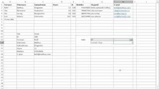 Excel på norsk: Søke i tabeller med SAMMENLIGNE og INDEKS