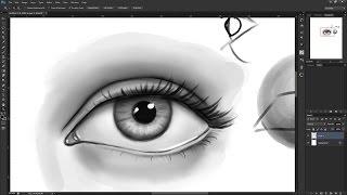 How to draw a realistic eye how to draw tutorial