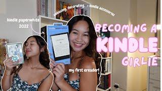 I got my first kindle!   | kindle unboxing + decorating