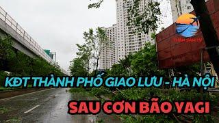 Khu Đô Thị Thành Phố Giao Lưu (Hà Nội) Ngổn Ngang Sau Cơn Bão Yagi | THÂN SÂM TV