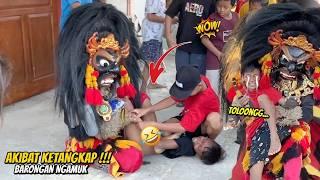 BIKIN KETAWA !! PENGEJEK BARONGAN KETANGKAP DIBREJELI Arak Arakan Barongan Blora Taruno Adi Joyo