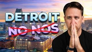 DON’T Make these Mistakes when Moving to Detroit Michigan