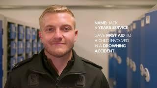 Watch Lancashire Police Officer Jack, doing his job and helping to save a child's life.
