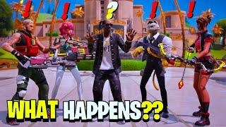 What Happens if ALL 5 Bosses Meet in Fortnite REMIX Chapter 2!