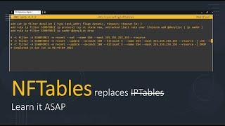 Block SSH brute force attacks for 5 minutes using nftables on Linux firewall