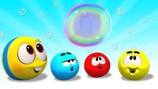 Bubble Fun with Squishy Balls | Cartoons For Children by Cartoon Candy