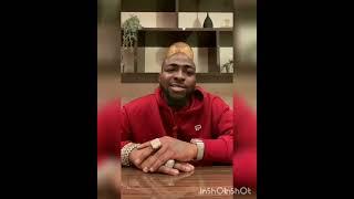 Trending video of Davido finally speaking out about His son Ifeanyi death