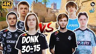 donk (30-15) w/kyousuke/baz vs m0NESY/alpha/sm3t (MIRAGE) | Jan 5, 2025 #cs2 #pov