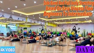 DAY-6 Side Band And Full Body Stretching Based On Easy Vinyasa Flow | Master Ranjeet Singh Bhatia |