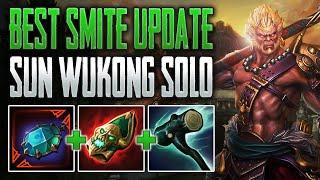 THE 9.5 REVERT IS HERE! Sun Wukong Solo Gameplay (SMITE Conquest)