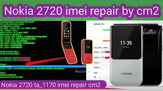 Nokia 2720 imei repair by cm2 ! Nokia 2720 imei repair fix