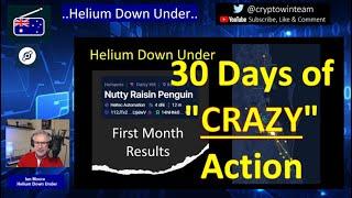 Helium Mining 30 Day Update - CRAZY RESULTS! (How To Improve Earnings + HNT Prediction)