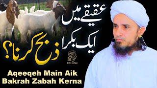 Aqeeqy Main Aik Bakra Zibah Karna | Ask Mufti Tariq Masood