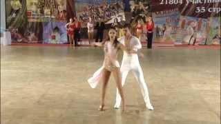 XI. World Dance Olympiad IDO Offical BACHATA ADULT COUPLES 3rd PLACE  CEM&MELISA From TURKEY