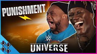 WWE UNIVERSE SUPERSTAR SHOWDOWN SHOCKING PUNISHMENT!