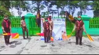 TARIAN SEMAPHORE || PRAMUKA SCOUT BAYU ONE || SMPN NEGERI 1 GENDING