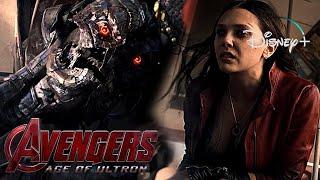 Avengers: Age Of Ultron | Wanda Kills Ultron Scene | Disney+ [2015]