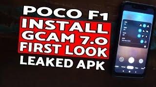 Poco F1 Gcam 7.0 | Install & First Look | Poco F1 Google Camera 7.0