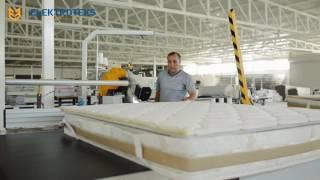 BEDLINE - Mattress Production Line, Gluing, Tape Edge and Packing Line