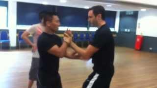 Wing Chun, boxing and kick boxing training with Ben Cohen