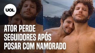 Igor Cosso, ator de 'Salve-se Quem Puder', perde seguidores após foto com namorado