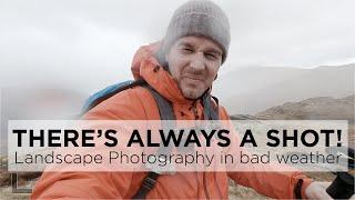 Landscape Photography in bad weather. There's always a shot! Snowdonia North Wales