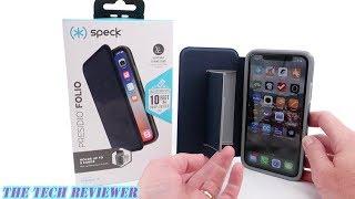 *NEW* Speck Presidio Folio for iPhone X: 10 Ft Drop Protection & 3 Card Storage!