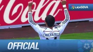 Golazo de Chicharito (2-7) Deportivo de la Coruña - Real Madrid