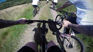 #BOLTONTOUR DAY FOUR | Funny GoPro mountain biking with David Wheater and evening training