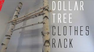 Dollar Tree DIY Clothes Rack