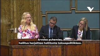 Suomella ei ole varaa Orpon ja Purran kurjistavaan talouspolitiikkaan