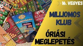 Lesz Óriási Meglepetés, vagy sem? – 16. vegyes sorsjegykaparásom – #210