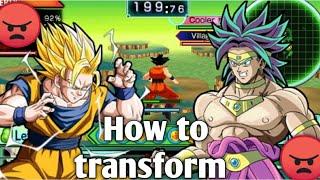 How To Transform Into Super Saiyan In Dragon Ball Z: Shin Budokai 2